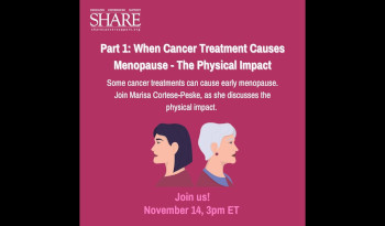 Part 1: When Cancer Treatment Causes Menopause - The Physical Impact