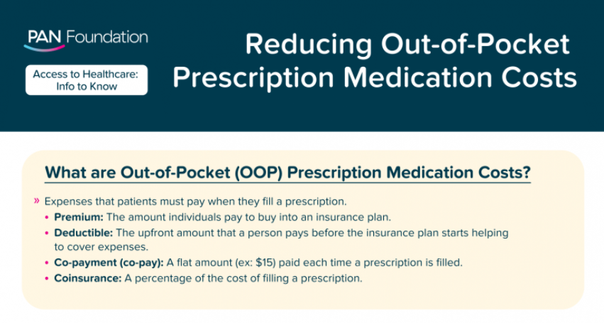 Reducing Out of Pocket Medication Costs, with the PAN Foundation