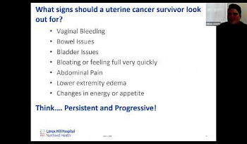  Let's Talk About It: Uterine Cancer Survivorship